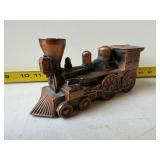 1974 Banthrico steam locomotive coin bank