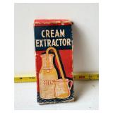 Vintage cream extractor