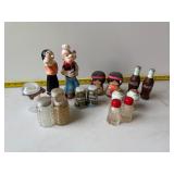 Large lot vintage collectable s&p shakers