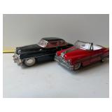 Vintage 10 friction toy cars