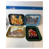 Group of Coca-Cola Trays