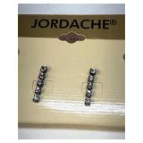 Jordache dangled stone earrings