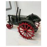 Diecast Massey Harris spoke wheel tractor