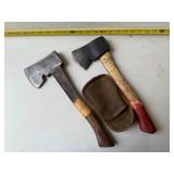 Bridgeport axe and 1 other axe
