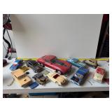 Built model cars