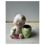 Baby bobble head figurine