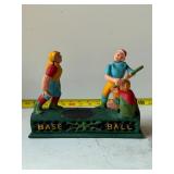 Baseball coin bank