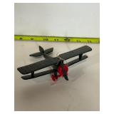 vintage-style decorative biplane
