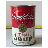 Campbells soup tin coin bank