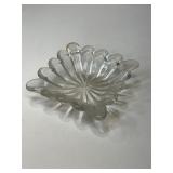 Heisey glass ashtray or trinket dish.
