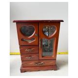 Vintage jewelry cabinet
