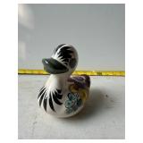 Tonala Mexican pottery sitting duck figurine