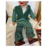 1950s Jerry Mahoney ventriloquist dummy with box