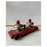 vintage pressed steel pull toy