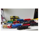 Vintage O gauge toy trains
