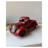 Decorative red truck