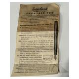 Paper ink pen vintage ephemera