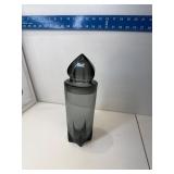 Smoke glass with lid vase / decanter