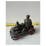 Steam engine coin bank