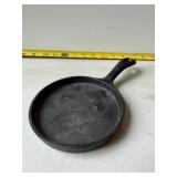 Vintage cast iron griddle