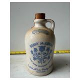 Henry McKenna stoneware whiskey jug