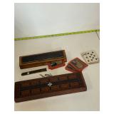 Cribbage boards including CW LeCount  & early boar