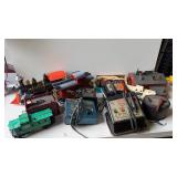 Vintage various trains and components