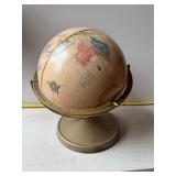 Vintage world globe