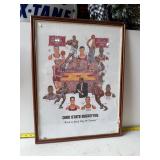 Framed print OSU Bucks: Back to Back Big 10 Champs