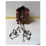 vintage, wall-mounted cuckoo clock