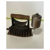 'The Monitor' self-heating gasoline sad iron