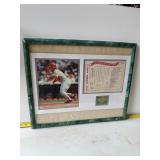 framed Legends Never Die baseball memorabilia
