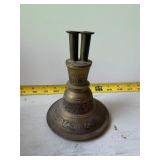 antique Indian brass hookah