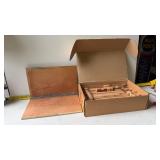 vintage wooden construction set