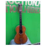 Early acoustic guitar body