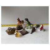 Collection of Vintage Figurines and Trinkets