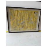 W.A. Fisher Co. canoe map of Superior-Quetico