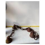 hand-forged wrought iron cowbells