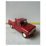 Vintage red toy truck