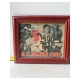 Braxton Miller.Framed Ohio state piece