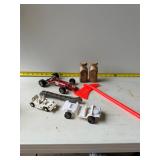 Various vintage toys