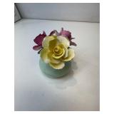 Crown Staffordshire Floral pottery