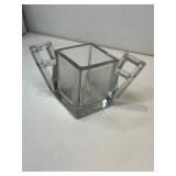 Heisey Quator pattern open sugar bowl