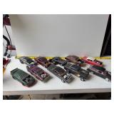 custom-built 1:25 scale model cars