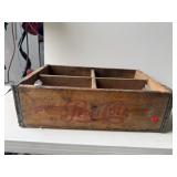 Pepsi cola zanesville Ohio wood crate