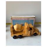 Wooden construction truck