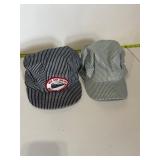 Box Car Willie train engineer conductor caps