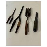stove-top hair curling irons and crimpers