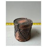 Continental drum coin bank