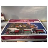 Holiday Living animated Christmas tree train set